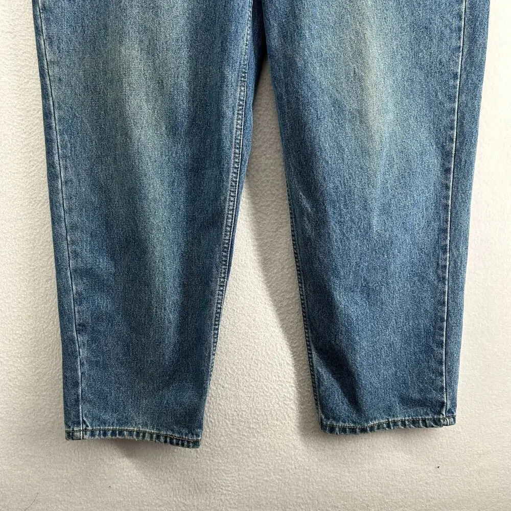 LEVIS 560 Jeans Mens 38x30 Loose Fit Baggy Tapered Leg Denim Comfort Cotton Blue